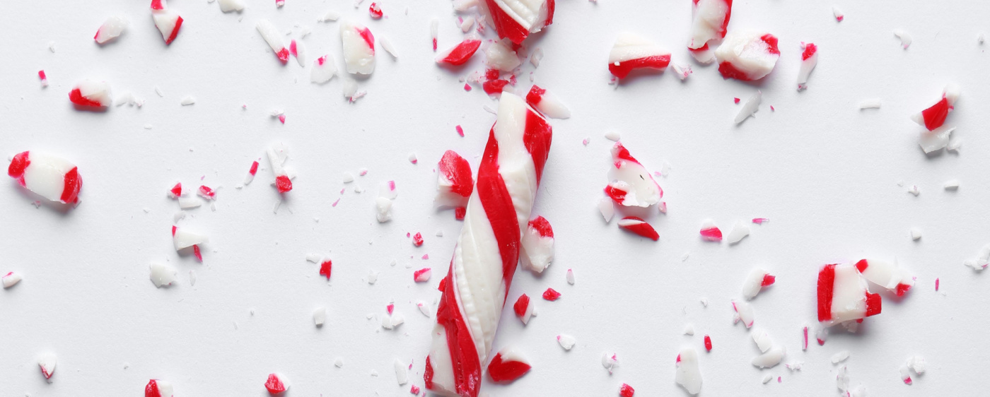 Peppermint Milkshake crushed candy cane