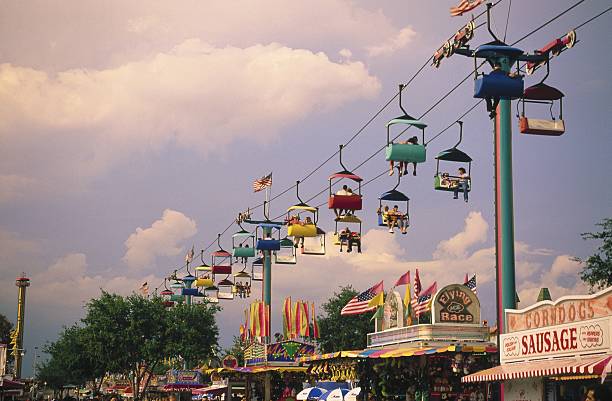 fl, miami county fair, amusement park - north carolina state fair stock pictures, royalty-free photos & images Fall Activities