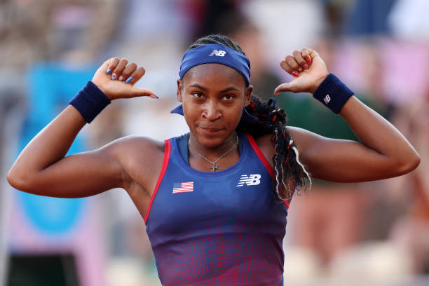 Coco Gauff, tennis player for Team USA