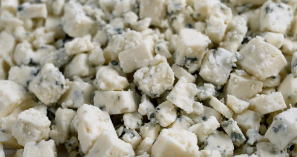 blue cheese full frame - crumble blue cheese stock pictures, royalty-free photos & images