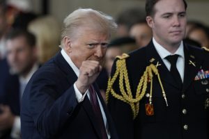 Trump, in his inaugural address, rips into the country’s past leaders and makes sweeping promises