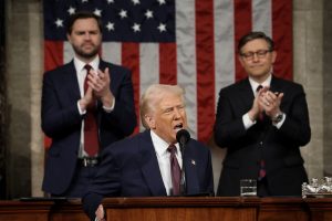 Trump takes credit for ‘swift and unrelenting’ action in speech to Congress