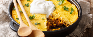 Easy Skillet Tamale Pie With Cornbread Crust