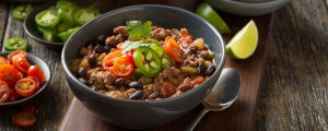 Simple Beef and Brew Chili
