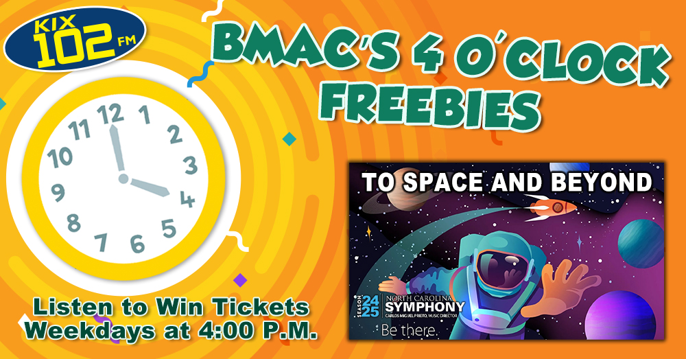 BMAC’s 4 O’Clock Freebies